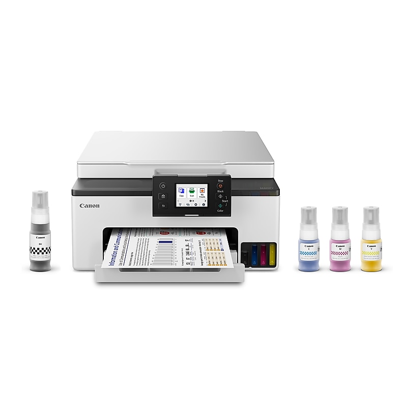 Canon MAXIFY GX1020 Wireless Color Inkjet Printer, All-In-One Supertank, Print, Scan, Copy (GX1020) image 1