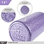 Jfit Foam Roller, Purple, 12" (WL12HDPL)~#|#~8B737114-0808-4648-8795EF5EC48C7FD9_sc7