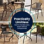 Flash Furniture Dark Brown Rattan Indoor-Outdoor Restaurant Stack Chair (TLH-037-DK-BN-GG)~#|#~8B742B24-D1C4-4354-93C877877F98CC17_sc7