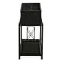 Household Essentials Raised Two Tier Plant Stand, Black Resin (ML-5019)~#|#~8B75061A-A79C-4F4C-AA23854B6728D9BD_sc7