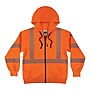 Ergodyne GloWear 8305W High Visibility Women’s Hooded Zip-Up Sweatshirt, ANSI Class R3, Orange, Large (22904)~#|#~8B772FFE-4348-4F2D-A46C451139374660_sc7
