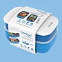 Bentgo Classic Bento Box, Blue, 28 oz. (BENTGO-B)~#|#~8B7A9FCB-EE6D-4007-AF34B1F7F2F46DB1_sc7