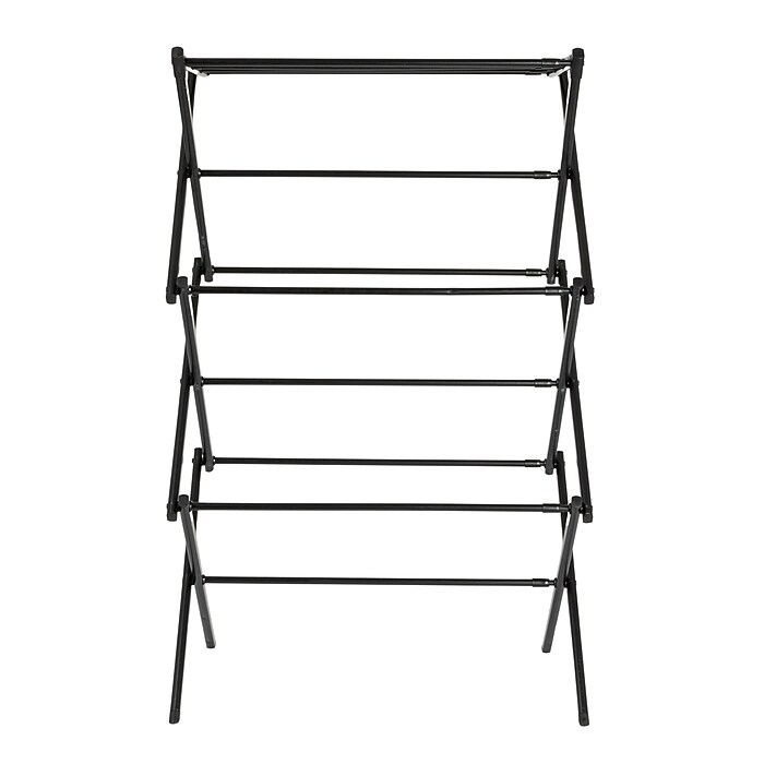 Household Essentials Steel Folding Expandable Clothes Drying Rack