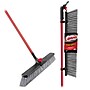 Libman 24” Rough Surface Push Broom, Steel Handle, 4/Carton (879)~#|#~8B844917-07F1-4CF1-8F881348409A1A6D_sc7