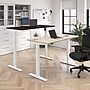 Bush Business Furniture Move 40 Series 48"W Electric Height Adjustable Standing Desk, Black Walnut/Cool Gray (M4S4824BWSK)~#|#~8B855CE1-965F-4E5D-A85971C9C1A2B5AA_sc7