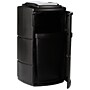 Commercial Zone PolyTec Polyethylene Indoor/Outdoor Swing Lid Trash Can, 25 Gallon, Black (775901SE)~#|#~8B8B38C2-E835-468D-B6732767FBAB49E9_sc7