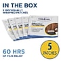 TheraCare 4% Lidocaine Pain Relief Patch, 5/Pack (24-911)~#|#~8B8CB3DA-0710-4E39-A55CB169A31E24F6_sc7