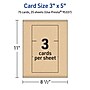 Avery Matte General Use Blank Cards, Kraft Brown, 75/Pack (95337)~#|#~8B8CBF6B-06F7-4E4A-A2C3DA14732AB9FD_sc7