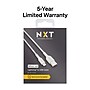 NXT Technologies™ 4 Ft. Braided Lightning to USB Cable, White (NX60467)~#|#~8B949A8B-DA1F-477C-8011C38F81BC1825_sc7
