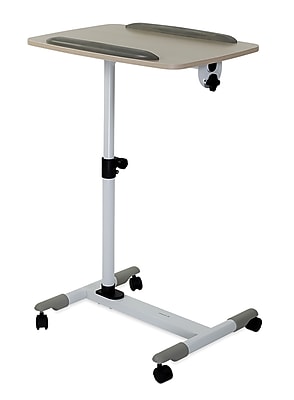 Mount-It! Height Adjustable Rolling Laptop Cart | holds up to 22 lbs | MI-7946 - Thumbnail 4