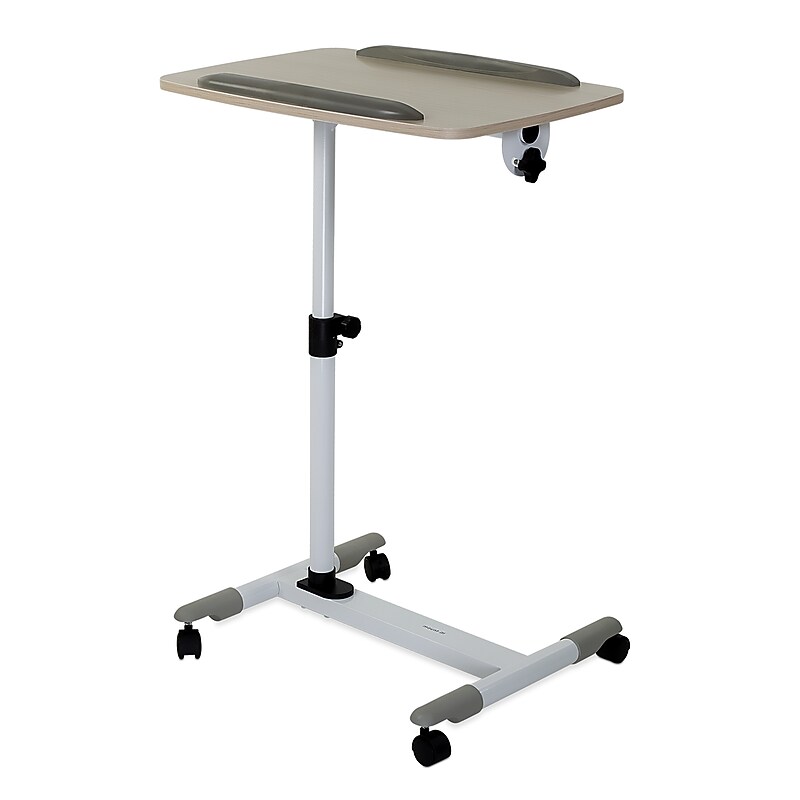 Mount-It! Rolling Height Adjustable Bedside Cart with Lockable Wheels (MI-7946) image 1
