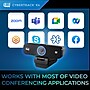 Adesso CyberTrack K4 4K Ultra HD Webcam, 8 Megapixels, Black~#|#~8B9D3726-99F3-4463-921A7CCCA7E7C79D_sc7