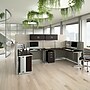 Bush Business Furniture Office in an Hour 63"H x 129"W 2 Person F-Shaped Cubicle Workstation, Mocha Cherry (OIAH008MR)~#|#~8BA0A1BD-46F6-4B9F-BF393E2BA91ADF54_sc7