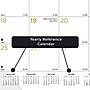 2026 Blueline Classic Gold 22" x 17" Monthly Desk Pad Calendar, Classic Gold (C199003)~#|#~8BA5B41D-A3D5-4A33-9EC0AF45081FBE56_sc7