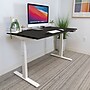 Mount-It! Ultimate Dual Motor 55"W Electric Rectangular Adjustable Standing Desk, Black/White (MI-18075)~#|#~8BA6013F-9B24-4C5C-B174555390C20EF0_sc7