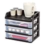 Iris Small 3-Drawer Desktop Storage, Plastic, Black (150163)~#|#~8BA64D92-9F42-412D-AE8B21267AE6BF84_sc7