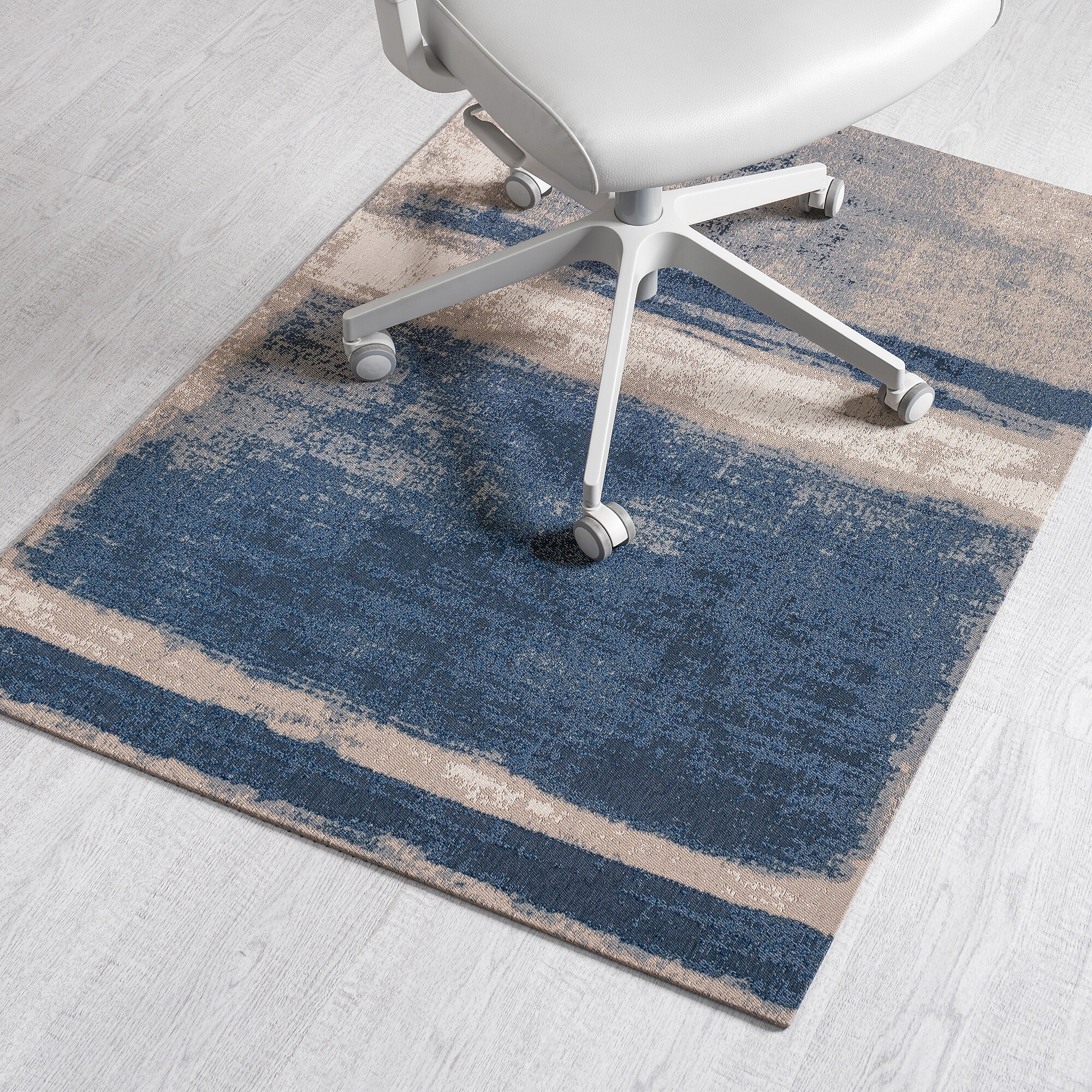 Anji Mountain Rug’d Carpet & Hard Floor Chair Mat, 36″ x 48″, Marina Morning (AMB9046) Sansujyuku sansujyuku.com