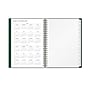 2026 Blue Sky Bespoke Letterpress 8.5" x 11" Calendar Year Weekly & Monthly Planner, Plastic Cover, Deep Forest Green (156225)~#|#~8BA8540D-B1D2-48AD-BFBF6D0382444B88_sc7