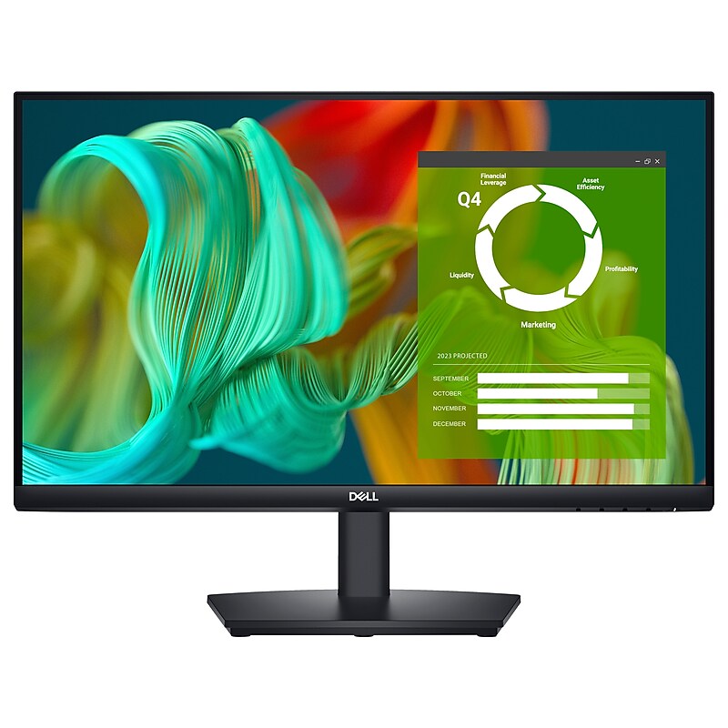 Dell 23.8" LED Monitor, Black (DELL-E2424HS) image 1