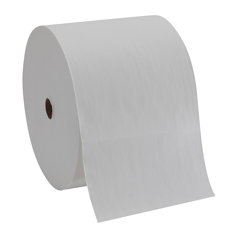 Brawny Professional H700 Durable Fibers Cleaning Wipers, 250" x 10", White, 800 Sheets/Roll (25060) image 1