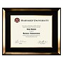 Excello Global Products 11" x 14" Resin Photo/Document Frame, Black/Gold (EGP-HD-0332)~#|#~8BB82C16-5442-4B82-902AF5C4AA458BE7_sc7