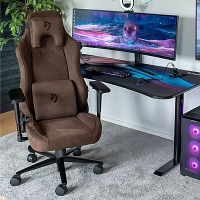 Arozzi Vernazza Supersoft Fabric Ergonomic Racing Gaming Chair - Thumbnail 2