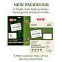 Avery EcoFriendly Sticker Name Tags/Labels, 2 1/3" x 3 3/8", White, 20 Sheets/Pack, 160 Labels/Pack (42395)~#|#~8BC186D9-7FF8-4DE2-9BED886408A542E1_sc7