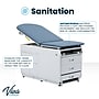 Viva Comfort Power Adjustable Exam Table with Step Stool & Storage, 500 lbs. Capacity, Blue (ADI996-09-S-BLU-MK)~#|#~8BC87FA1-FC56-47FA-BDFEE0F986AE6C6E_sc7