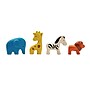 Plan Toys Wooden Wild Animals Playset, Multicolored, 4/Pack (PTS6128)~#|#~8BCCCA9A-6728-4C0E-A5156CFF84B14795_sc7