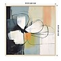 Amanti Art Floral Abstraction Serenity I by Irena Orlov Wood Framed Wall Art Print, 33"W x 33"H (A42679015770)~#|#~8BD366C9-8637-43F7-A580CB1E37C2AB3B_sc7