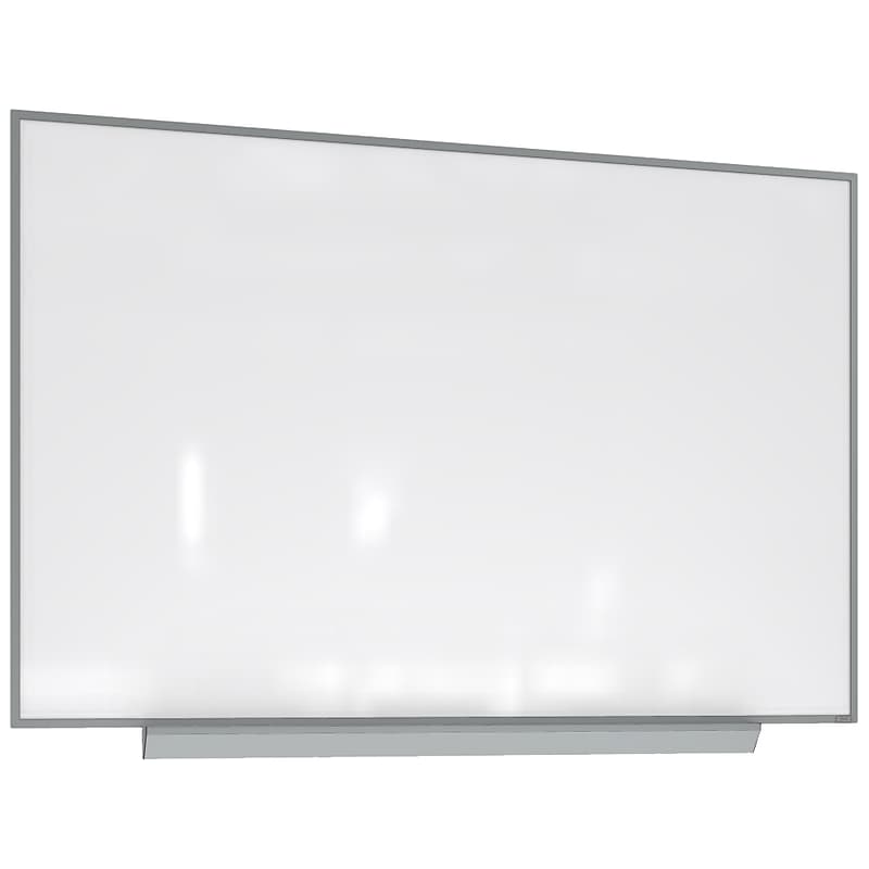 Ghent M1 Porcelain Dry-Erase Whiteboard, Anodized Aluminum Box Frame, 4' x 6' (A2M46) image 1