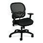 HON Wave Mesh Mid-Back Chair, Synchro-Tilt, Adjustable Arms, Black Sandwich Mesh (BSXVL712MM10)~#|#~8BD59331-A2FC-4589-966A556F4EA8CDD0_sc7
