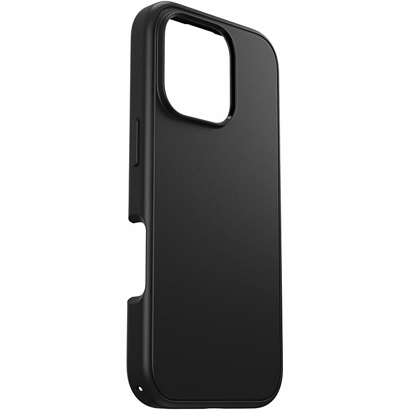 OtterBox Symmetry MagSafe Phone Case for iPhone 16 Pro, Shock Absorbing, Black (77-96562) image 1
