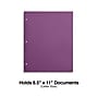 Staples 3-Hole Punched 4-Pocket Paper Presentation Folder, Purple (ST56216-CC)~#|#~8BDD2A47-F882-41E6-9FDDBB39CA0F4708_sc7