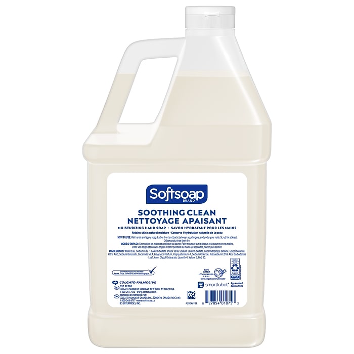 Softsoap Liquid Hand Soap Refill, Aloe Vera Scent, 1 Gallon