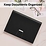 Staples Reinforced Plastic Accordion File, 7-Pocket, Letter Size, Black (TR51811)~#|#~8BE46DCD-3568-48D0-95D11C43A0F307CF_sc7