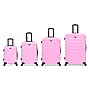 InUSA Endurance 4-Piece Hardside Spinner Luggage Set, TSA Checkpoint Friendly, Pink (IUENDSMLXL-PNK)~#|#~8BF0E27D-196F-47C9-953CB8CC3F2E963E_sc7