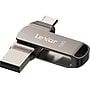 Lexar JumpDrive D400 Dual 128GB USB 3.1 Flash Drive, Titanium (LJDD400-128GBNU)~#|#~8BF1CFCC-9650-46BF-A341747309D79986_sc7