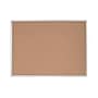U Brands Basics Cork Bulletin Board, Silver Frame, 4' x 3' (022U00-01)~#|#~8BF56855-1D86-47ED-BFCAAA19055F2843_sc7