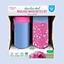 bentgo Stainless Steel Double Wall Insulated Water Bottle, 14 oz., Rainbows & Butterflies/Periwinkle Dream, 2/Pack~#|#~8BF66DA4-E622-461B-90F9F09AFF7E1510_sc7