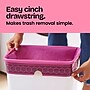 Glad OdorShield 4 Gallon Scented Trash Bag, Low Density, Cherry Blossom Scent, Pink, 34 Bags/Box (79274)~#|#~8BF68C6B-6A68-4251-90F87CB9D392543E_sc7