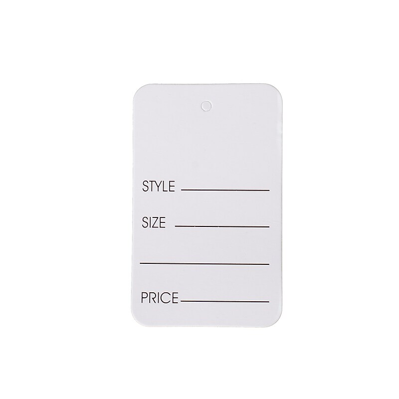Nahanco 2 7/8" Suggested Retail Price Tag, White, 1000/Carton (T4) image 1