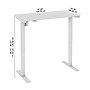 Bush Business Furniture Move 40 Series 48"W Electric Adjustable Standing Desk, Platinum Gray (M4S4824PGWK)~#|#~8BFA0FBF-EF92-4392-81F3F9C762122B09_sc7