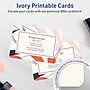 Avery Integrated Cards, 6" x 9", Matte Ivory, 50/Box (95353)~#|#~8BFF89EA-ABD8-497F-95A8D023955E81AD_sc7