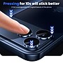 SaharaCase ZeroDamage Titanium Camera Lens Protector for iPhone 17 Pro Max, 2/Pack, Deep Blue (ZD00192)~#|#~8C00EDB5-CA64-4555-BF43F9DFAB6C5561_sc7