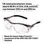 3M Nuvo Anti-Fog +2.5 Safety Glasses, Wraparound Frame, Clear Lens, 20/Carton (11436-00000-20)~#|#~8C03C804-6698-43CC-91527B686ED5C4C8_sc7