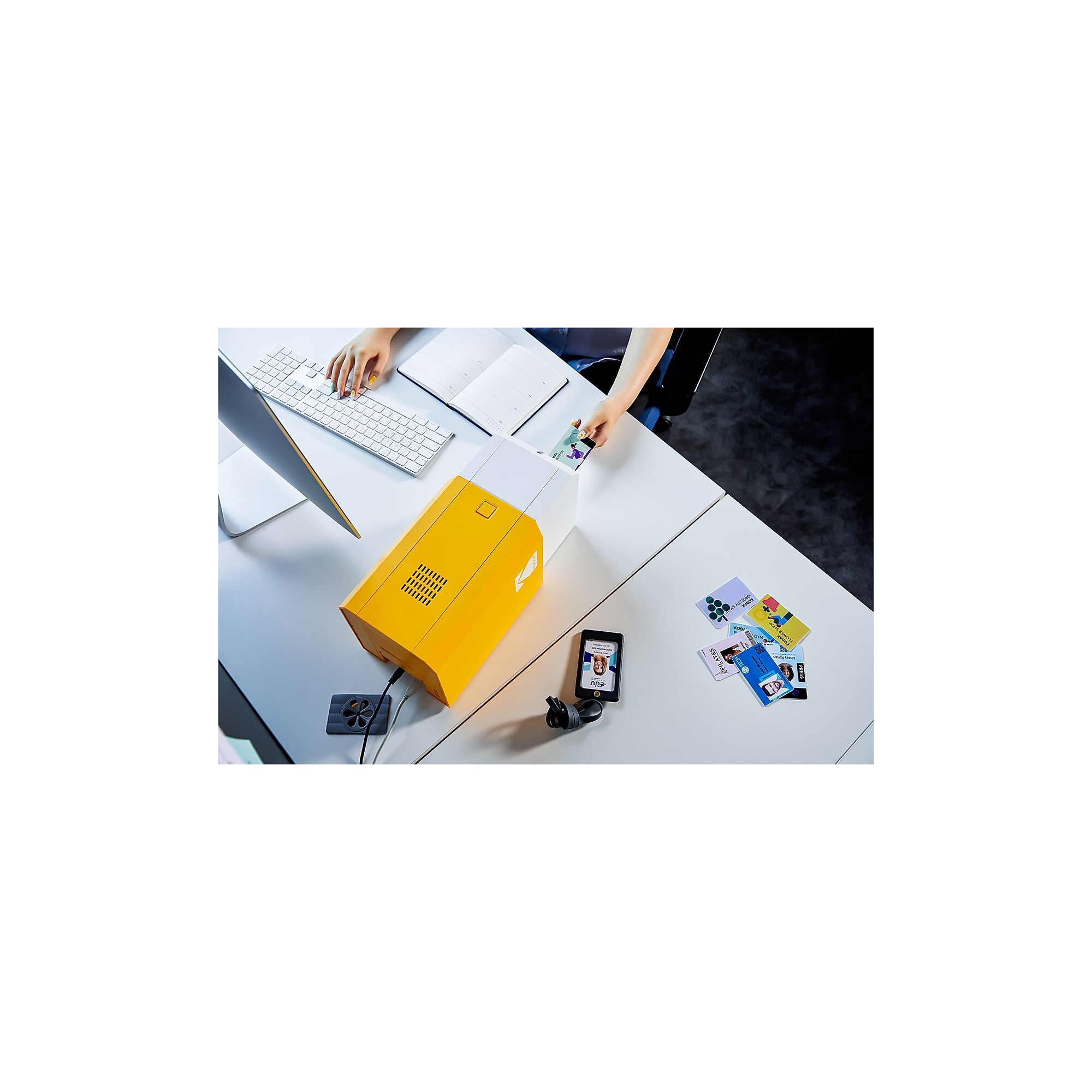 KODAK Photo ID Card Printer Ribbon & Cards Replacement Kit (653619) Sansujyuku sansujyuku.com
