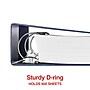 Staples 3" 3-Ring View Binder, D-Ring, Blue (55421/26451)~#|#~8C06CA06-D7EB-4719-899F68557165DAE0_sc7