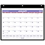 2027 AT-A-GLANCE 11" x 8" Monthly Wet Erase Desk or Wall Calendar, White/Purple (SK8-00-27)~#|#~8C07F5A9-2619-4546-802C5E0228F017C1_sc7