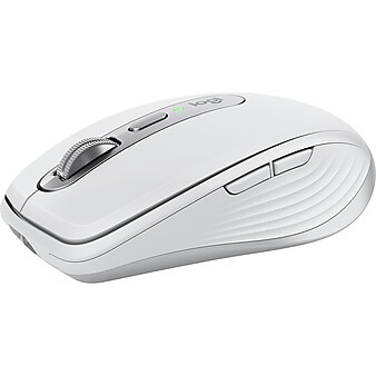 Logitech MX Anywhere 3S Wireless Optical Mouse, Pale Gray (910-006926)